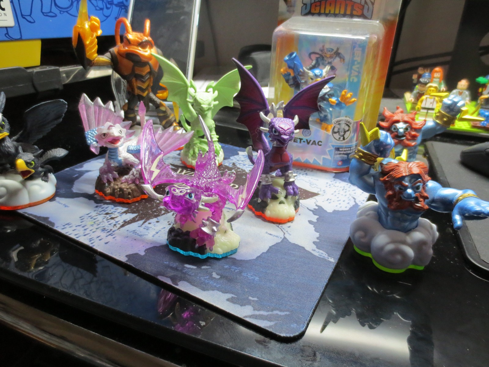 Skylanders SonicBoom And Cybder Glow in the Dark/FlashWing/MixLot