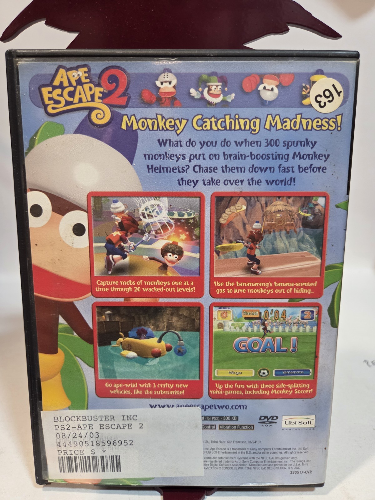 Ape Escape 2 (Sony PlayStation 2, 2003)