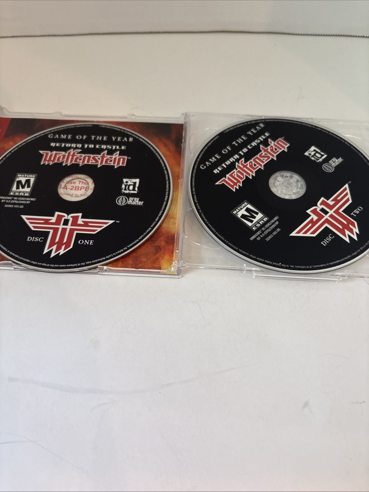 Wolfenstein Return To Castle: Pc Game of the Year 2002