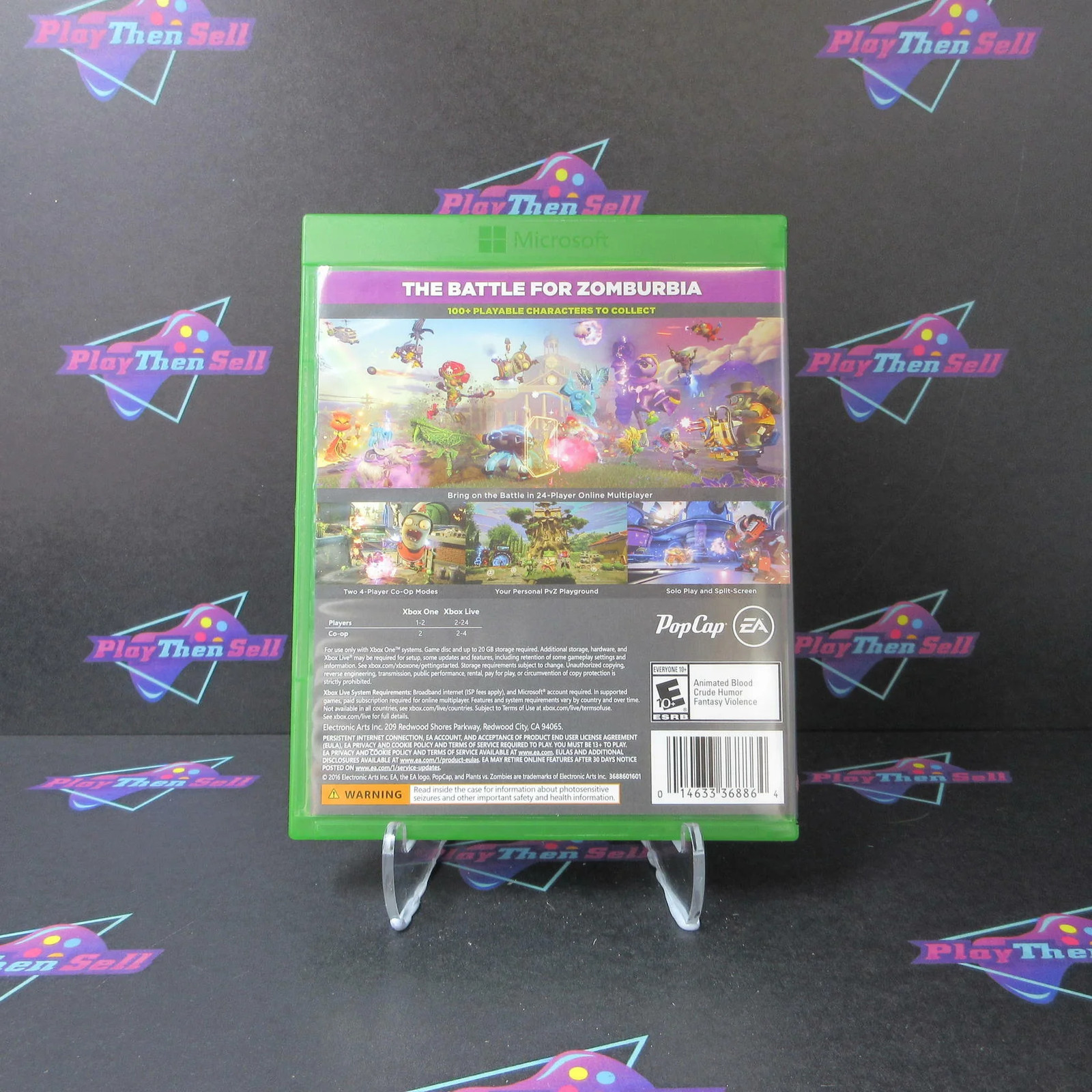 Plants vs. Zombies Garden Warfare 2 Xbox One Complete – Very Good – 1 Year