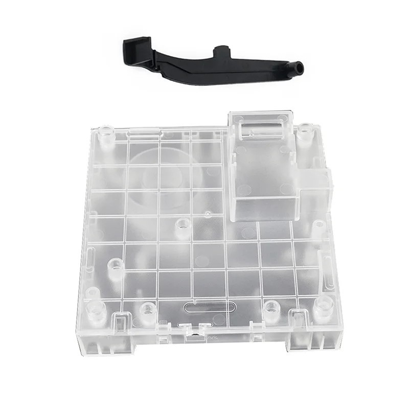 Gamecube Full Replacement Console Shell Housing Translucent Clear Gameboy Player