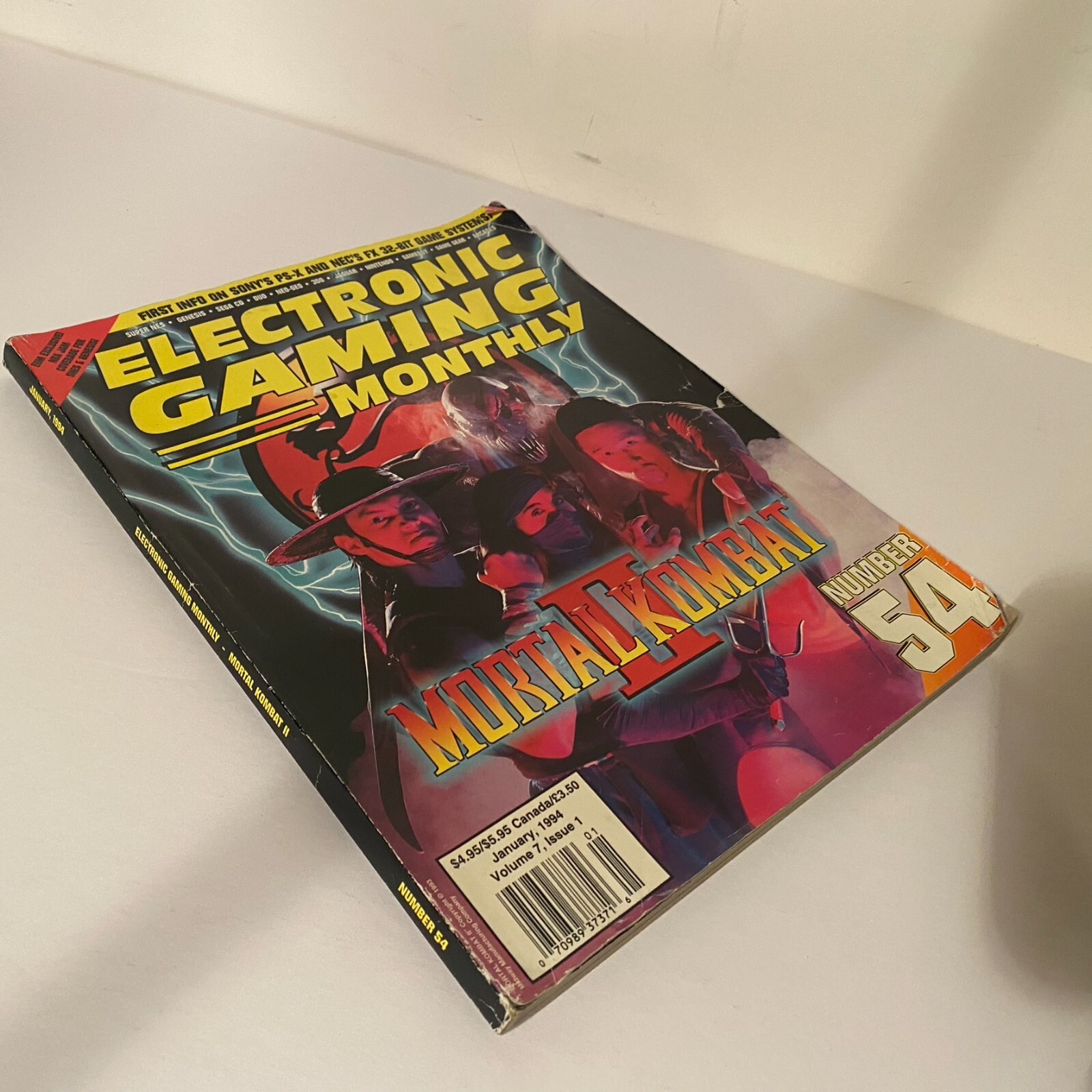 Electronic Gaming Monthly – Volume 7 / Issue 1 – Jan 1994 – Mortal Kombat II