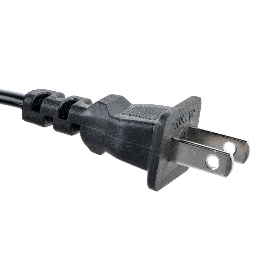 New 5ft AC Power Cord Cable Sony PlayStation 4 PS4 PS2 PS3 Slim 2-Prong Port