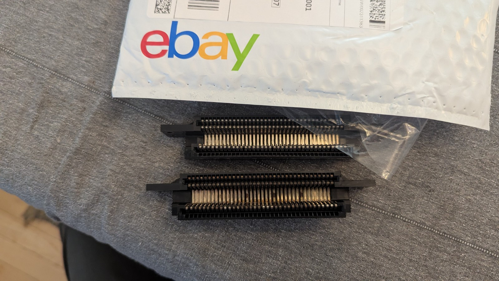 Original OEM Nintendo NES 72 Pin Connector Replacement Part with Instructions