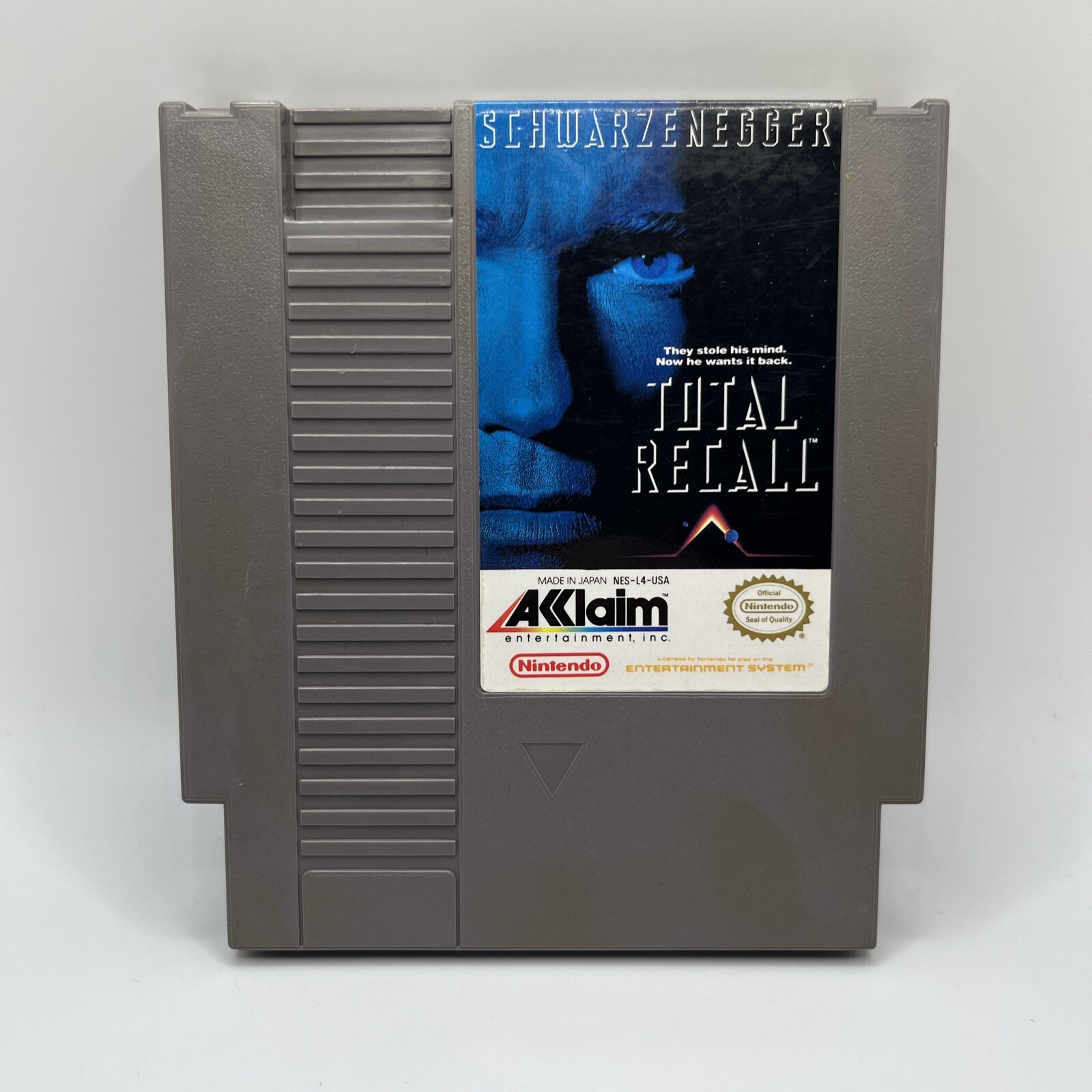 Total Recall (Nintendo Entertainment System, 1990) Arnold Schwarzenegger Authent