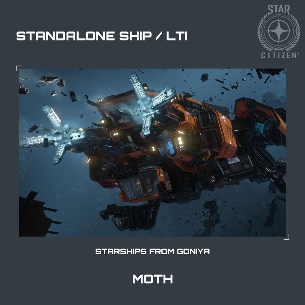 STAR CITIZEN – ARGO MOTH – LTI – CCU’d – (Lifetime Insurance) – SALE