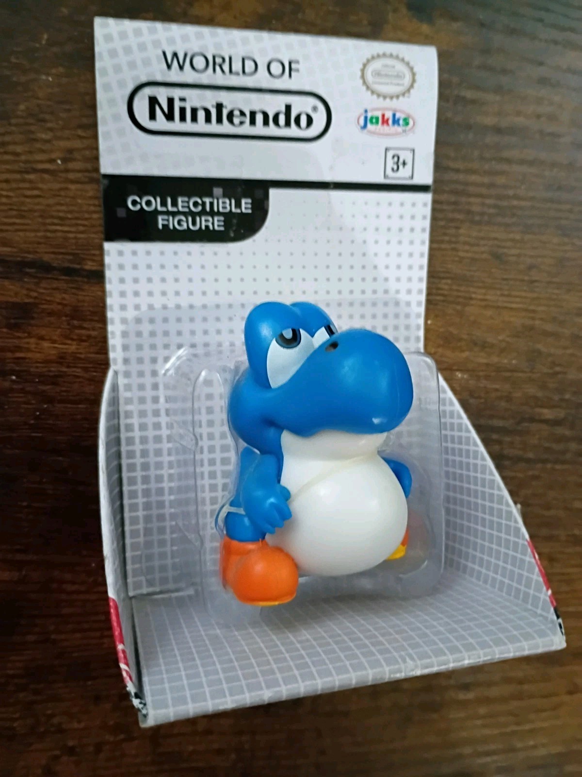 17-PK GLOWING BABY YOSHI 2.5″ Super Mario Nintendo Jakks Blue Orange Red Pink