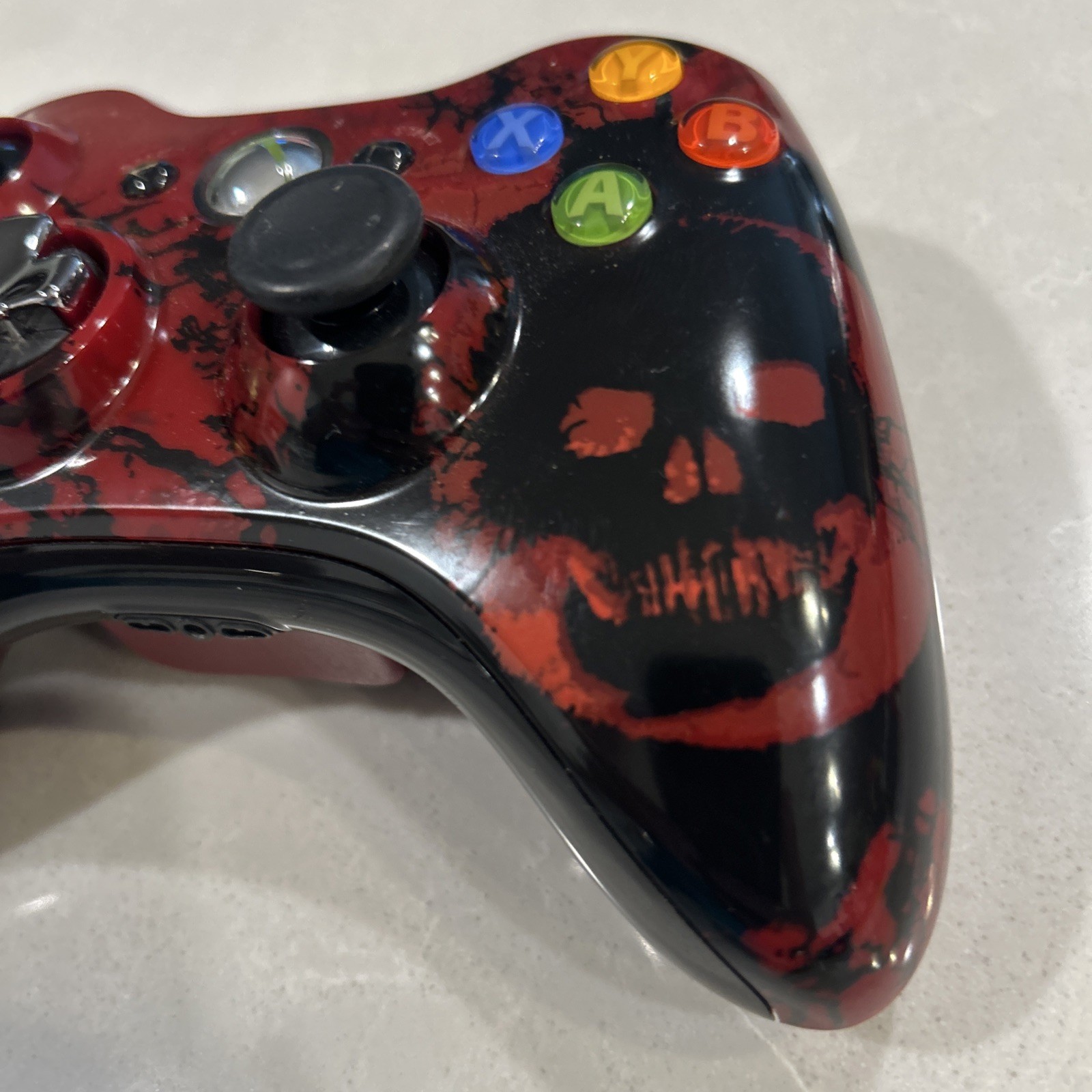 Xbox 360 Gears of War 3 Limited Edition Wireless Controller SE Game 2011