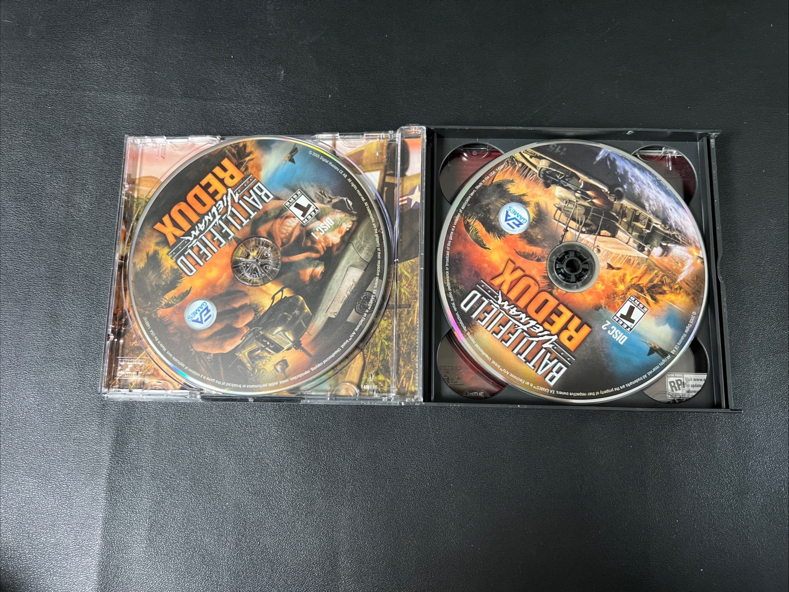 Battlefield Vietnam: Redux (PC, 2005) Discs 1 – 3 ~ Windows Game