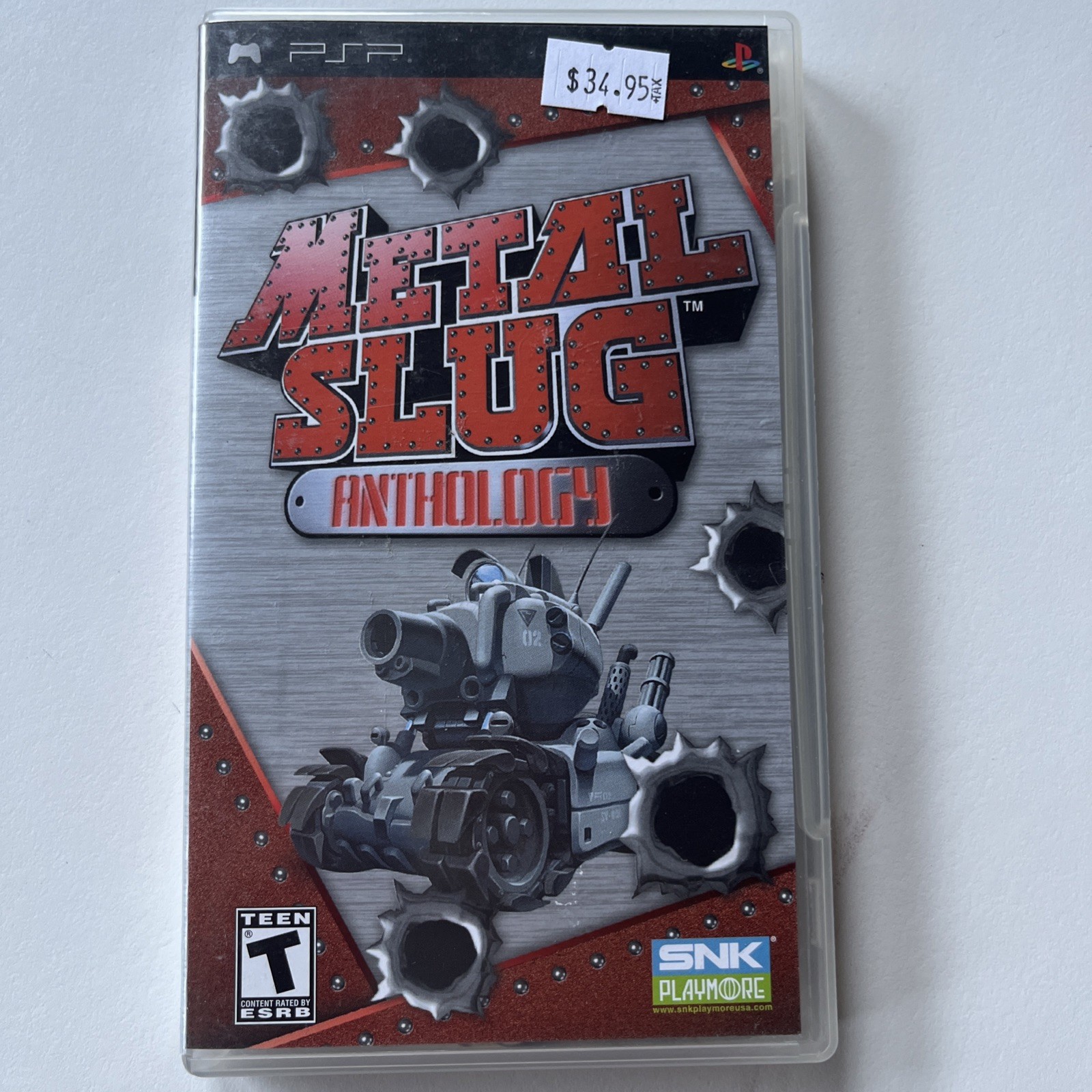 Metal Slug Anthology (Sony PSP, 2007) Complete CIB Tested