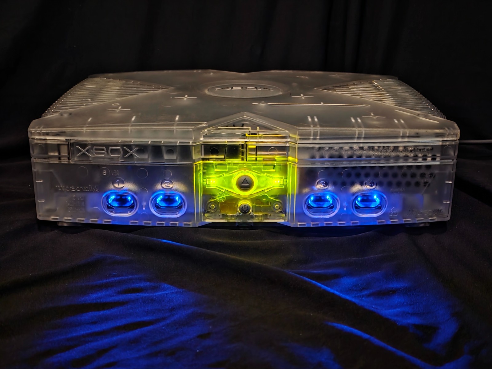 Original Xbox OEM LED Controller Port Set Custom Colors Red Blue Green White +