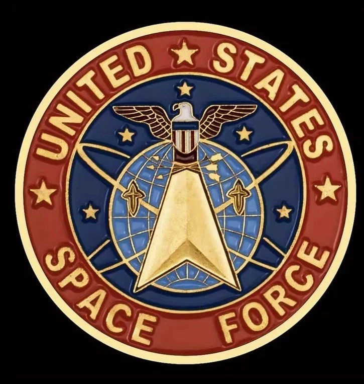 Vault Boy Fallout Themed USA Space Force Commemorative Challenge Coin Gamer Gift
