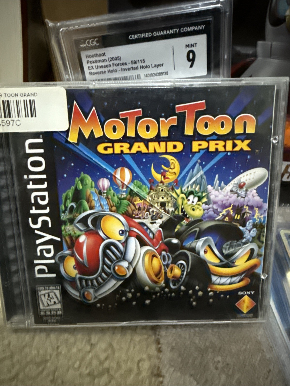 1996 SCEA Motor Toon Grand Prix (PlayStation 1) CIB NTSC/U