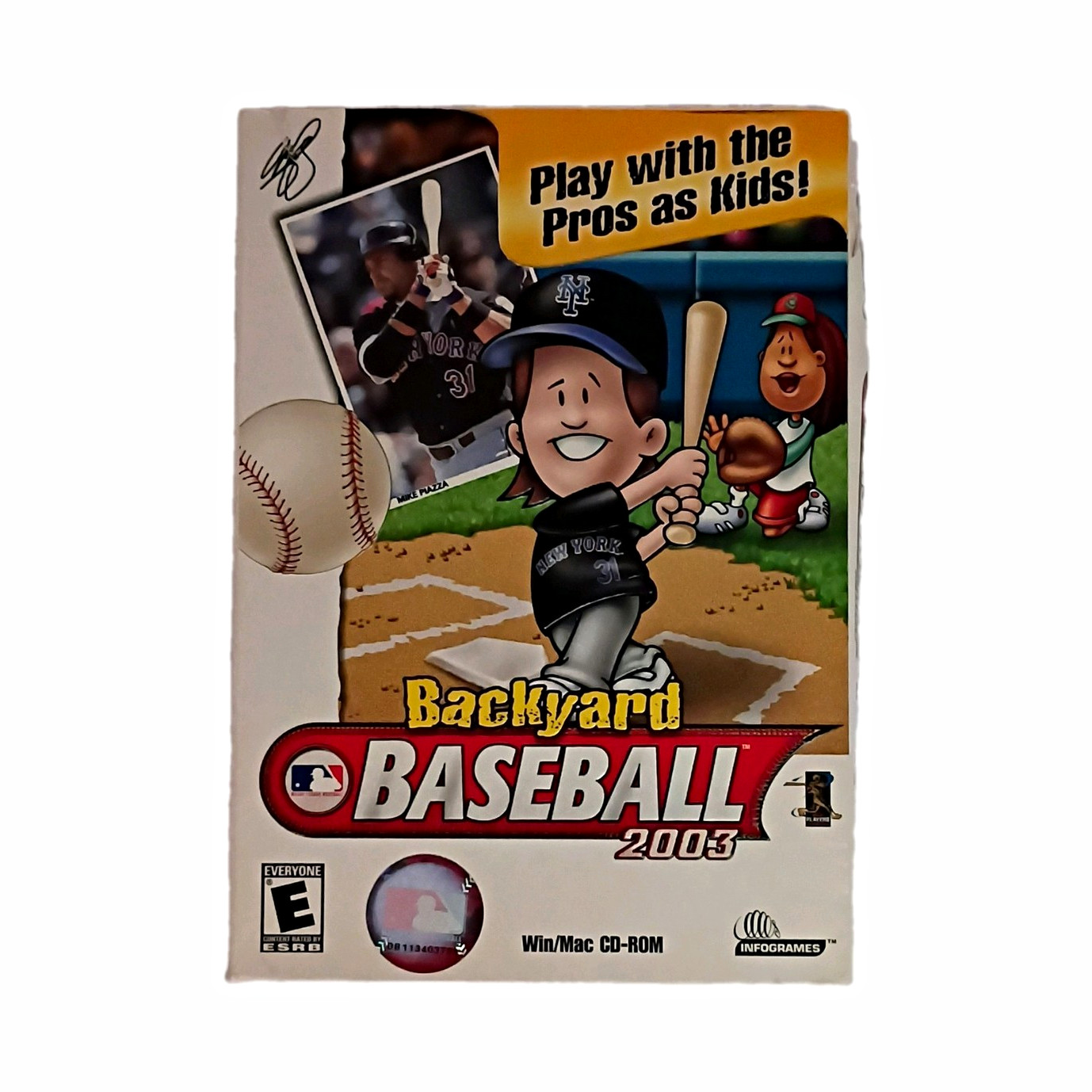 Infogrames Backyard Baseball 2003 PC/Mac CD-ROM E Multiplayer Backyard Sports
