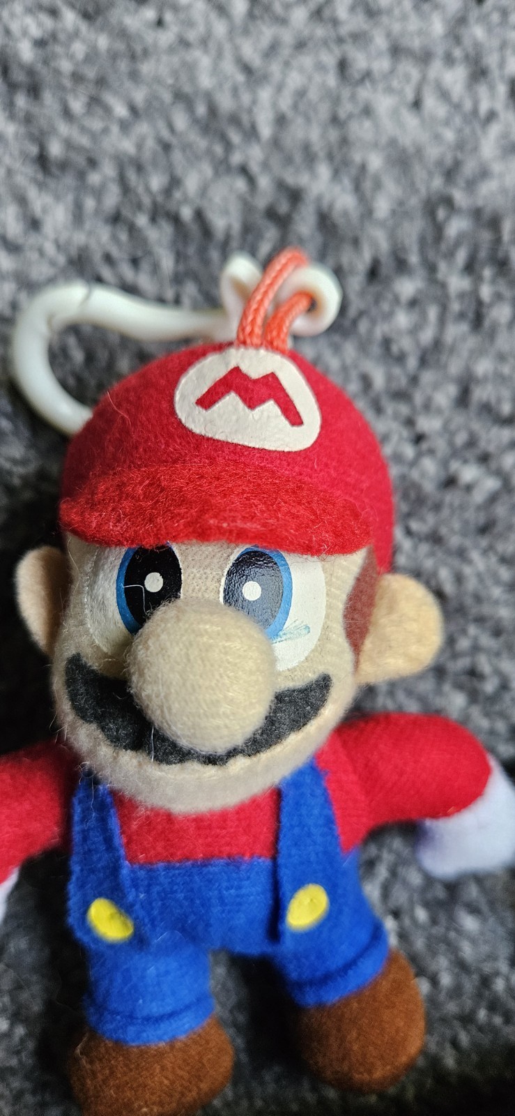 Toy Site & Nintendo Super Mario Bros. Plush Doll, Key Chain, Washable Carry Case