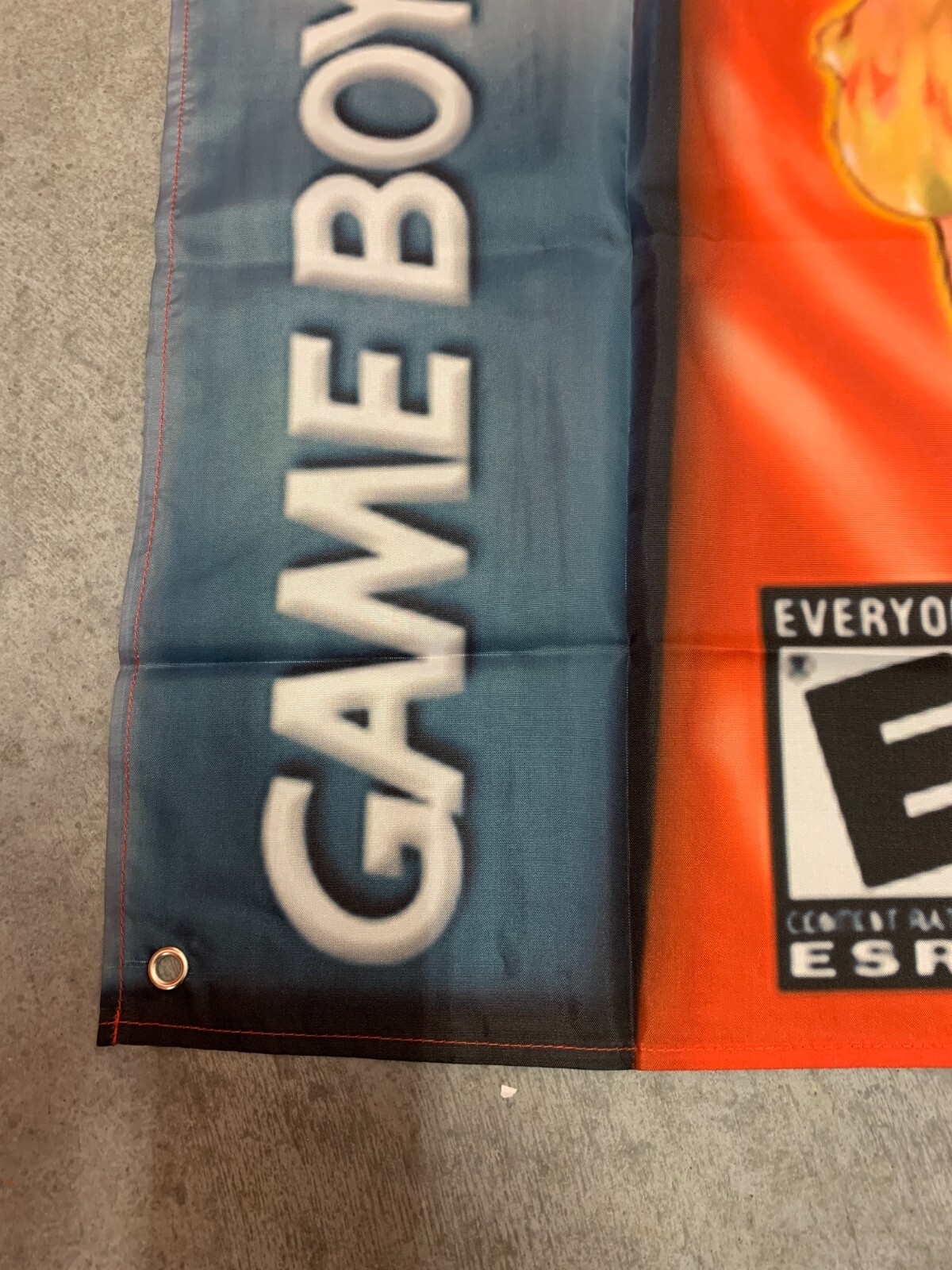 Pokemon Fire Red Version Custom Wall Flag Banner Tapestry 3 x 3 Ft, GBA