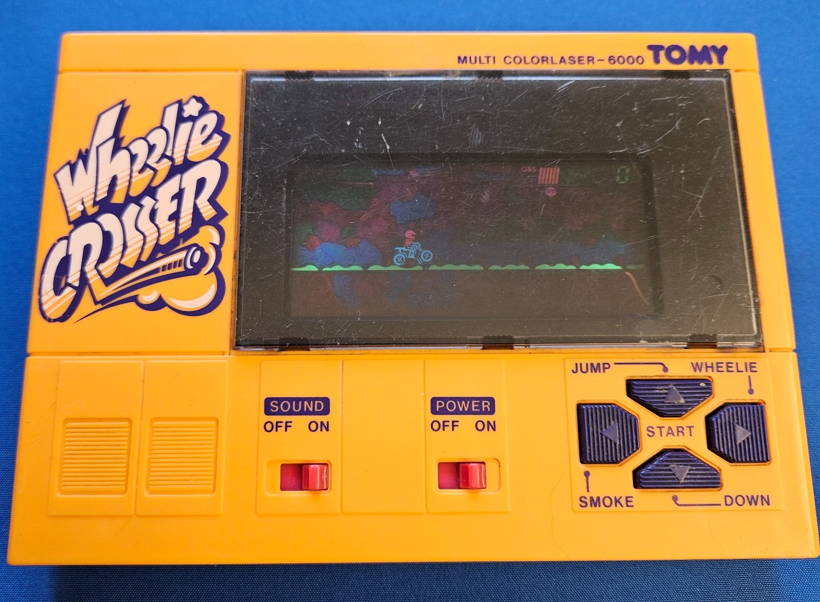Tomy Wheelie Crosser mega colour handheld Game&watch lcd game