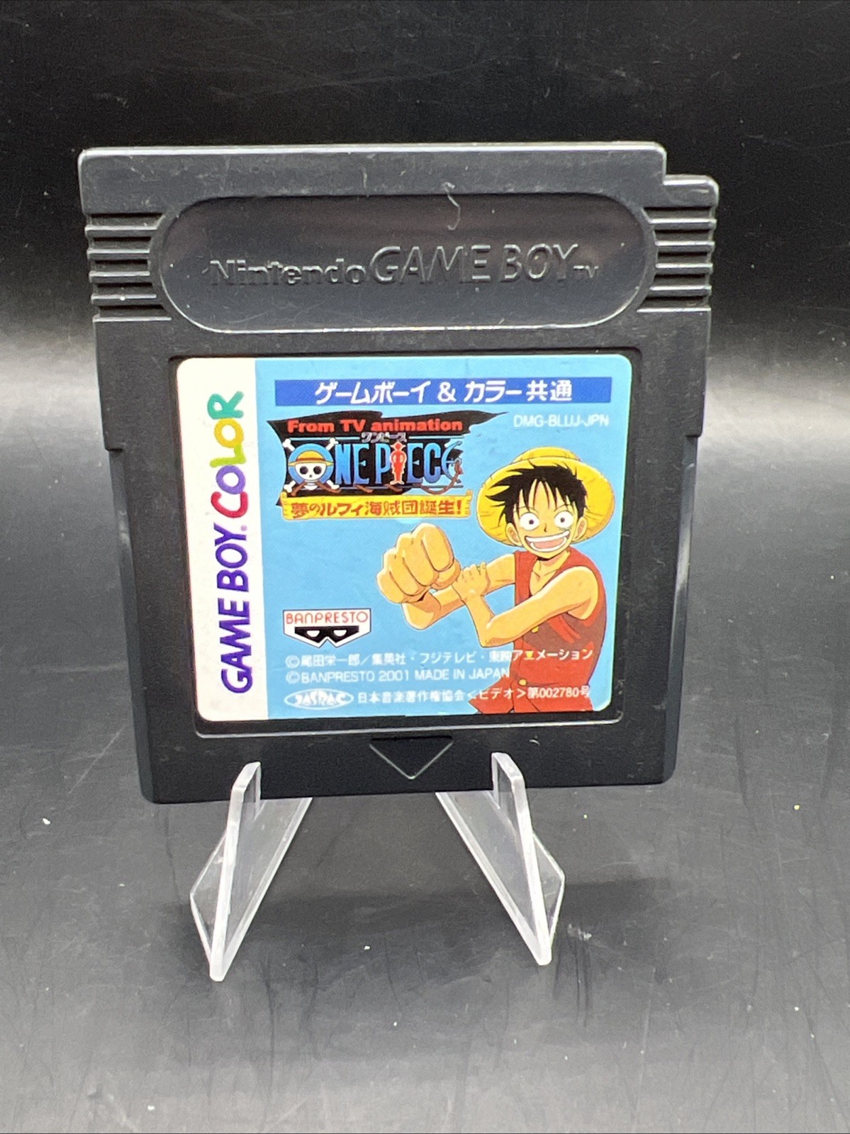 One Piece Yume no Luffy Kaizokudan Tanjou Japan Game Boy Color GBC US Seller
