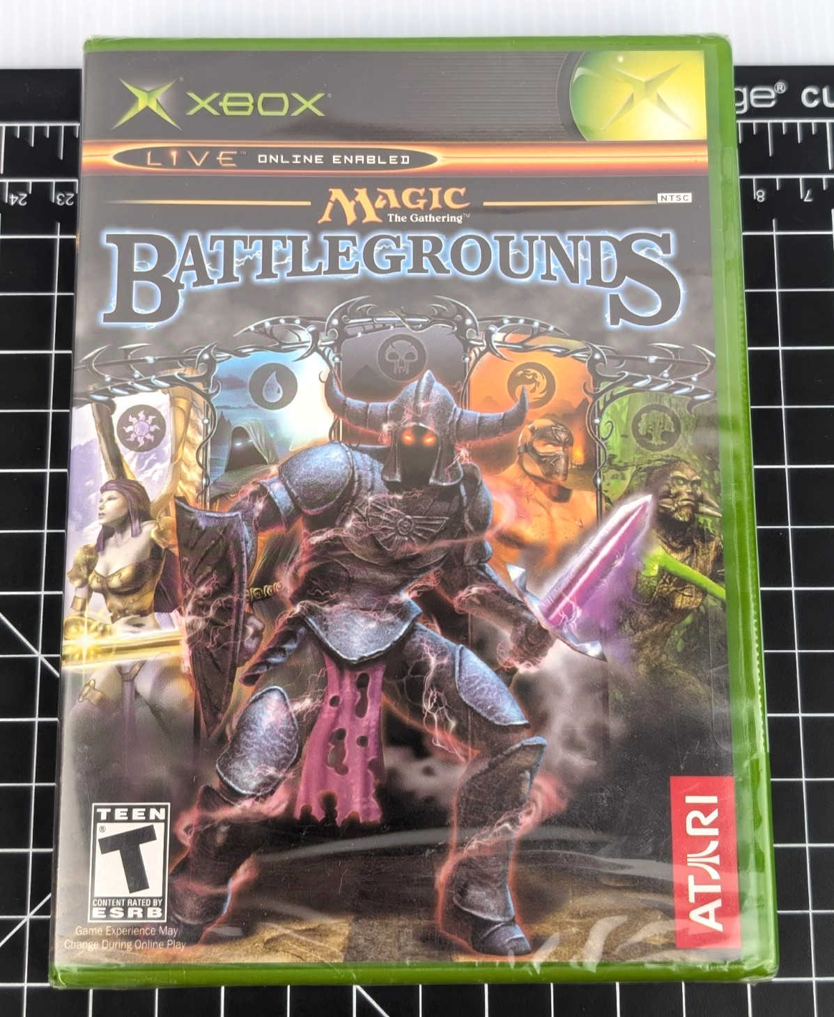 Magic: The Gathering MTG Battlegrounds Microsoft Xbox, 2003 New Factory Sealed