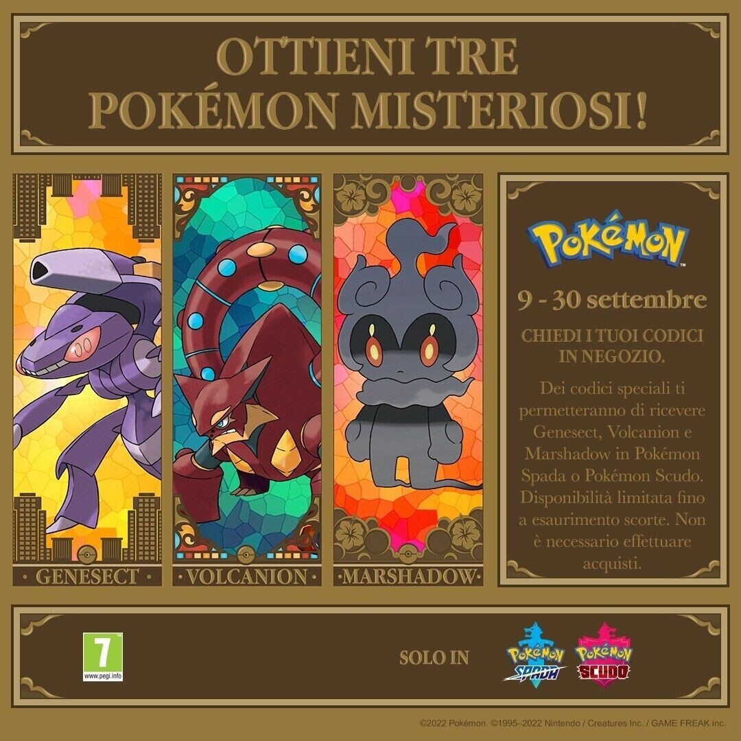 Mythical22 Volcanion Event | GAME & GameStop | Pokémon Scarlet & Violet | UT