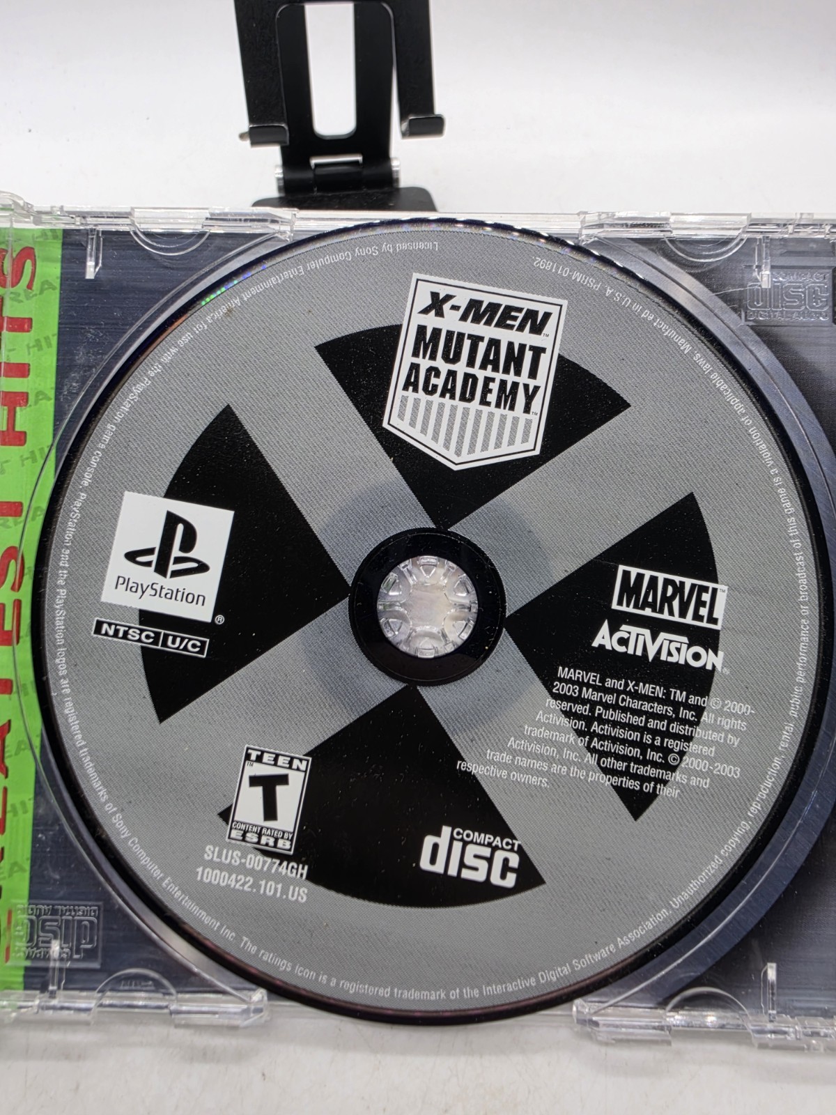 X-Men: Mutant Academy Greatest Hits (Sony PlayStation 1, 2003) Cib Complete