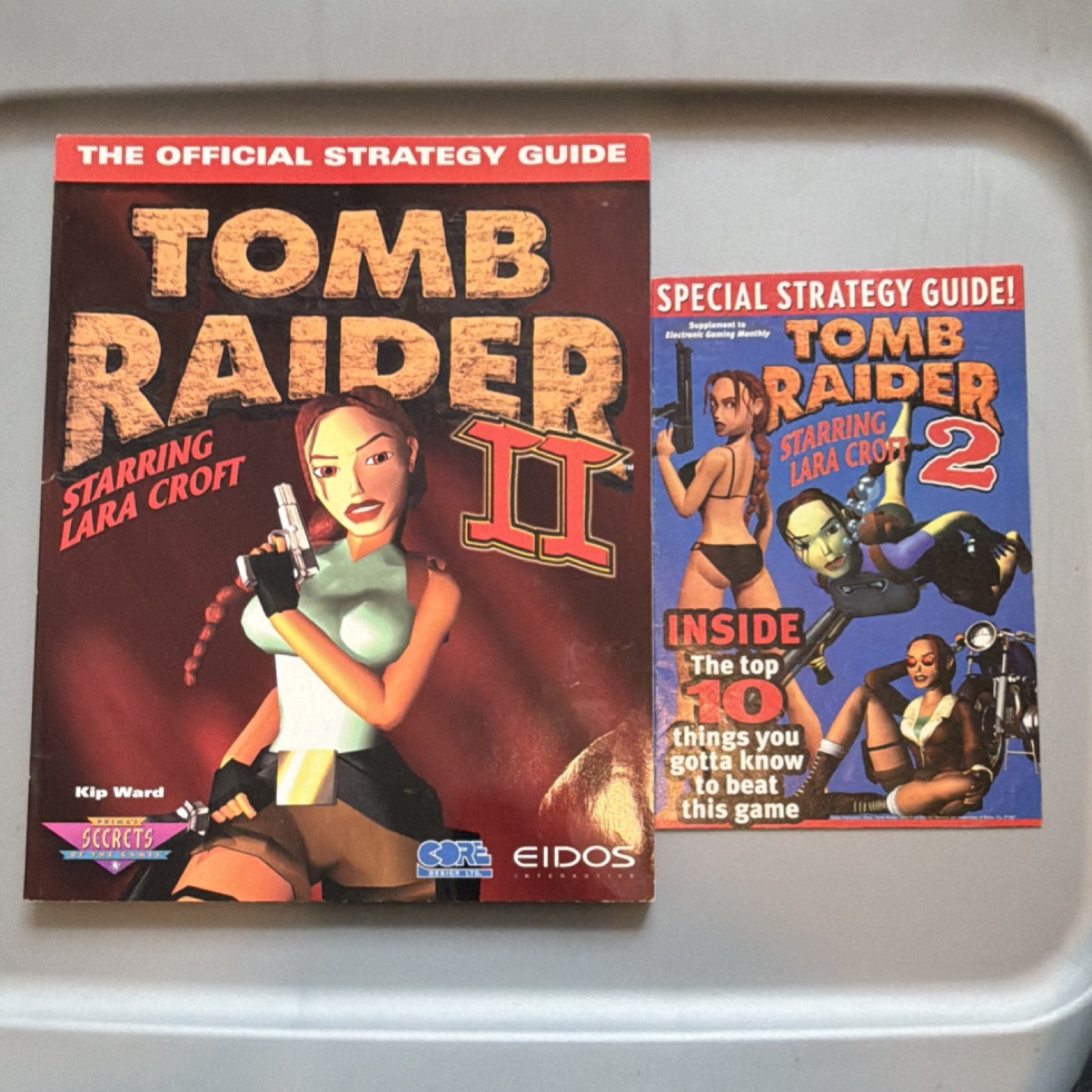 Prima Games Tomb Raider II Strategy Guide Secrets Tips Lara Croft