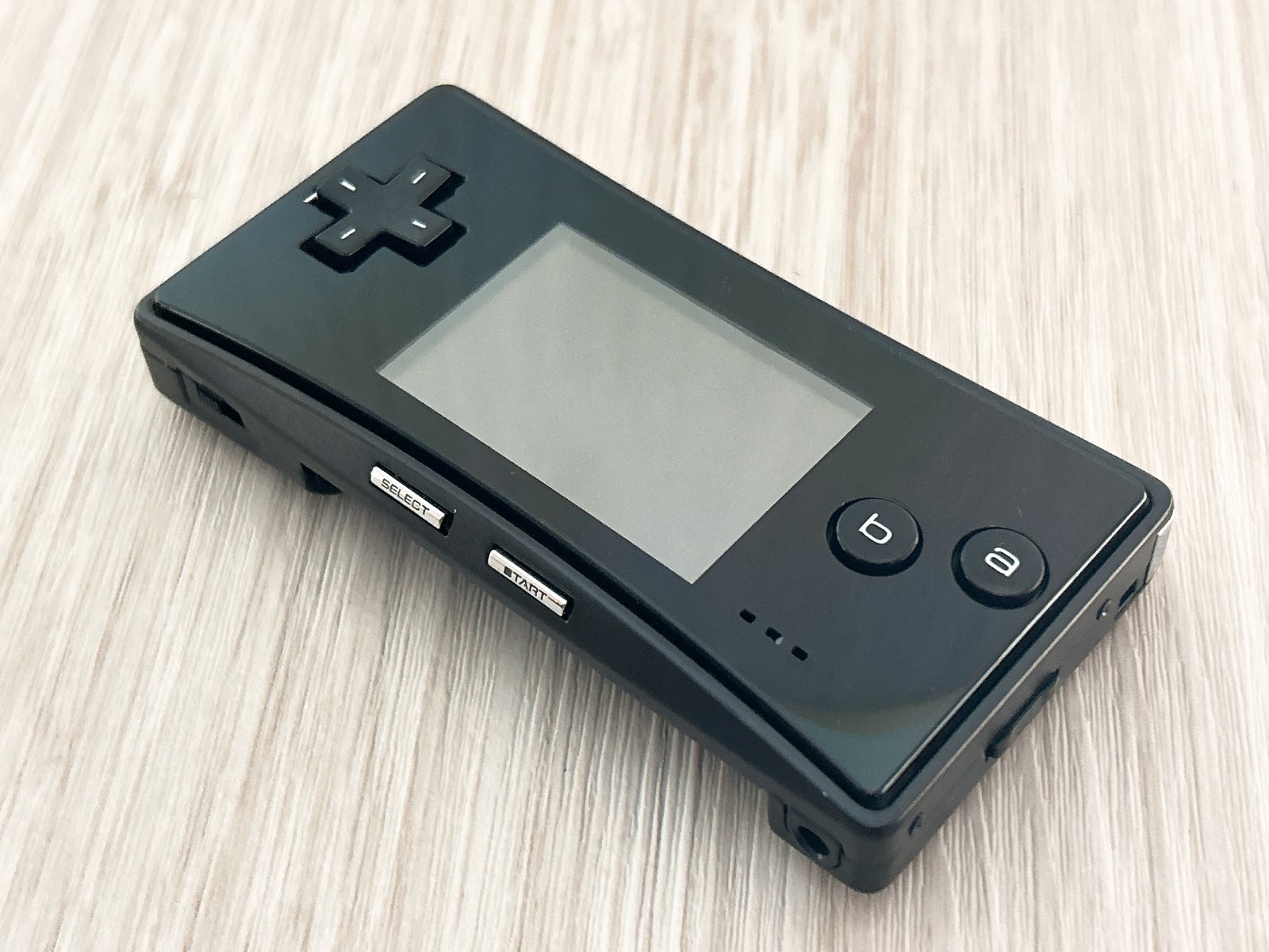 Nintendo GameBoy Micro Black Console Tested w/ Charger – Great