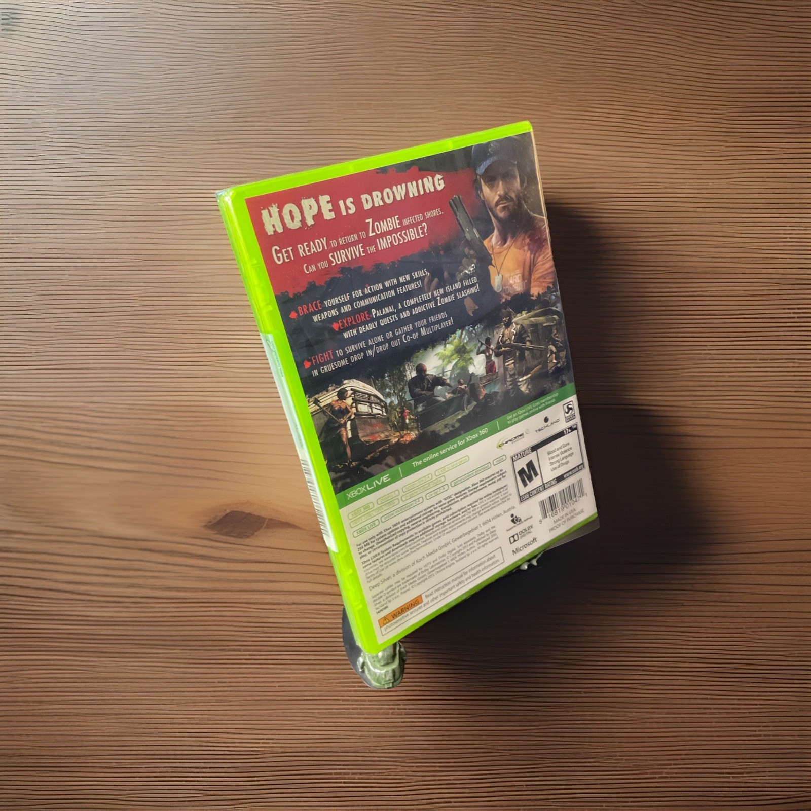 Dead Island: Riptide – Microsoft Xbox 360 – New Sealed – Fast Shipping