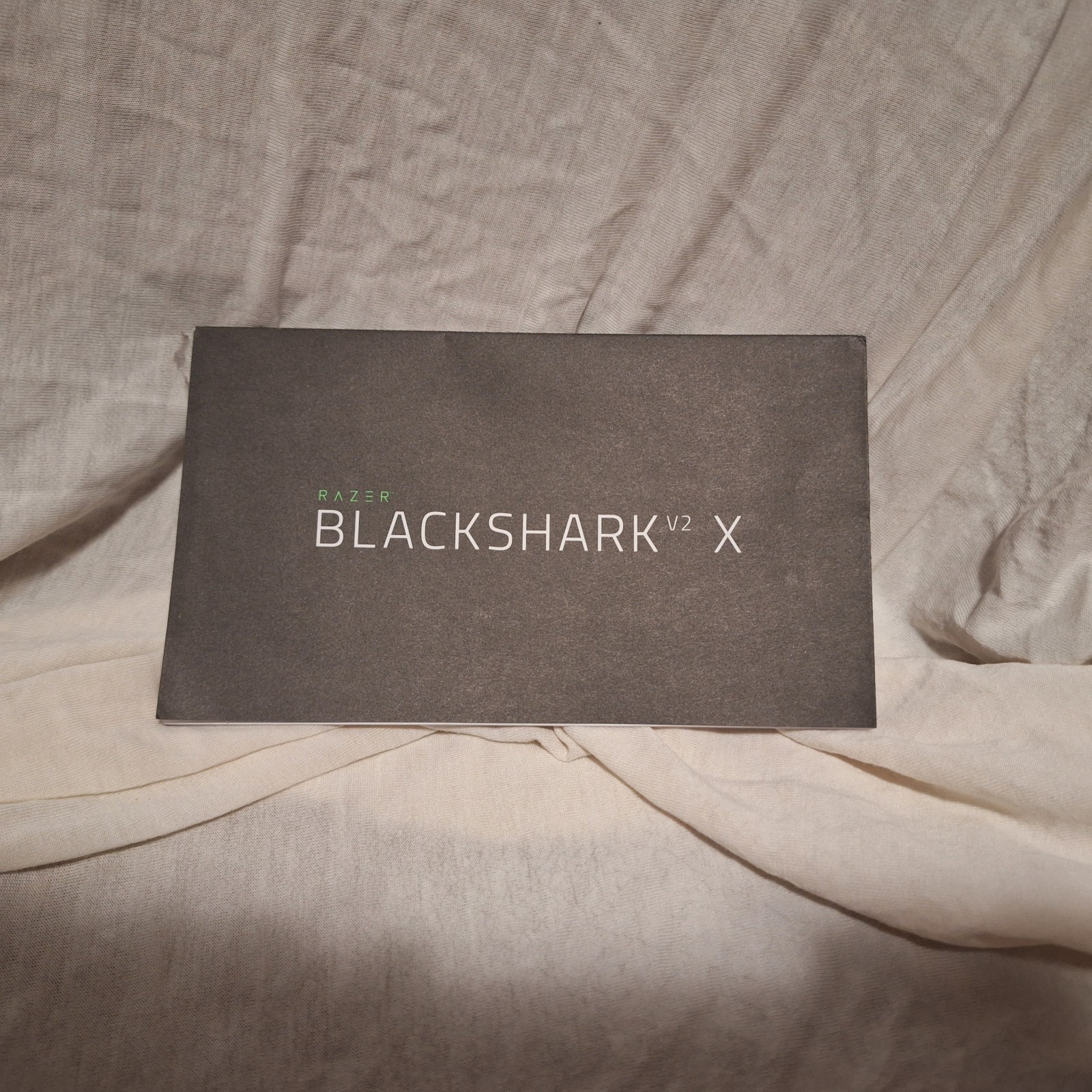 Razer Blackshark V2 X Black Over the Ear Gaming Headset Wired Lightly Used w/Box