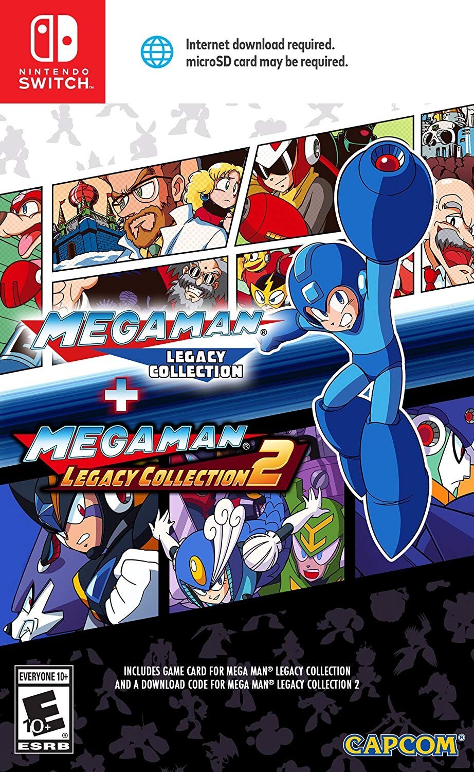 Mega Man Legacy Collection 1 + 2 – Nintendo Switch