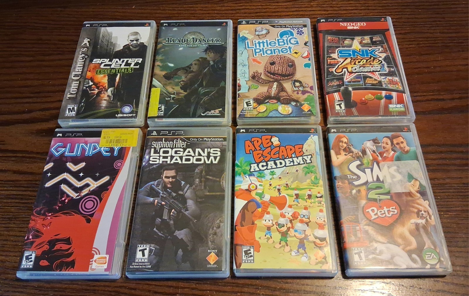 PSP UMD Game/Movie/Music Lot+ Extras RPG Racing Puzzle Arcade See Pics/Descript