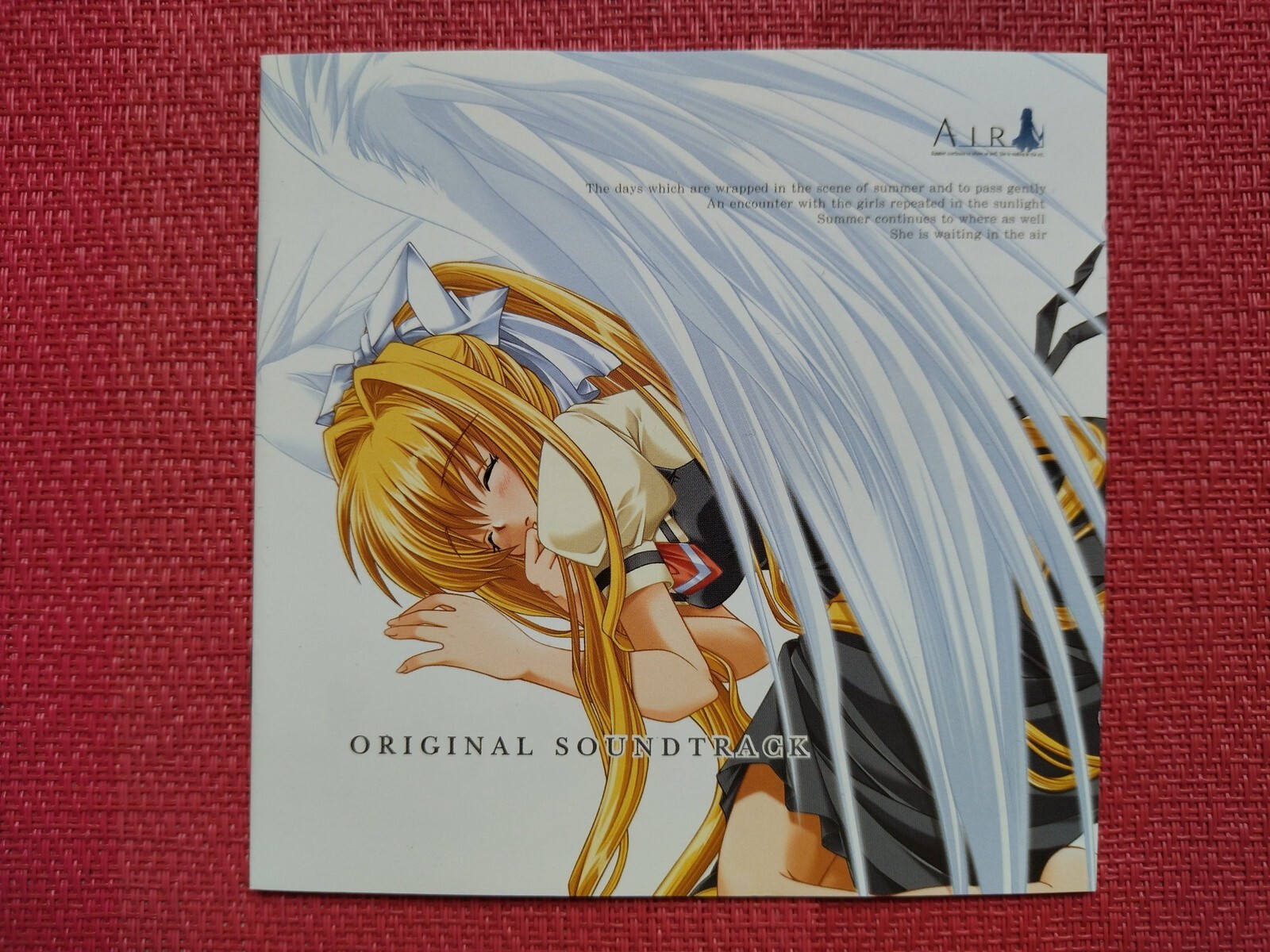 AIR Original Soundtrack OST CD Key Visual Arts Shinji Orito Anime Game Music