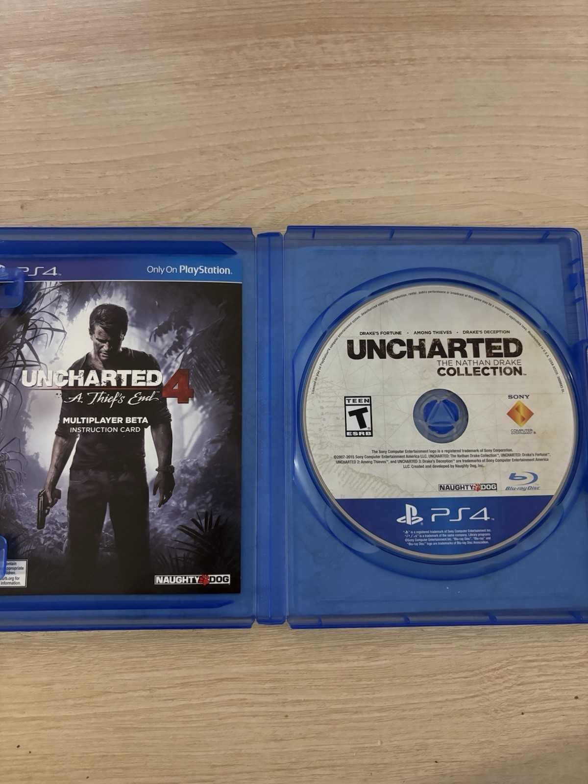 Sony Uncharted: The Nathan Drake Collection (PS4) Action-Adventure, T, NTSC-U/C…