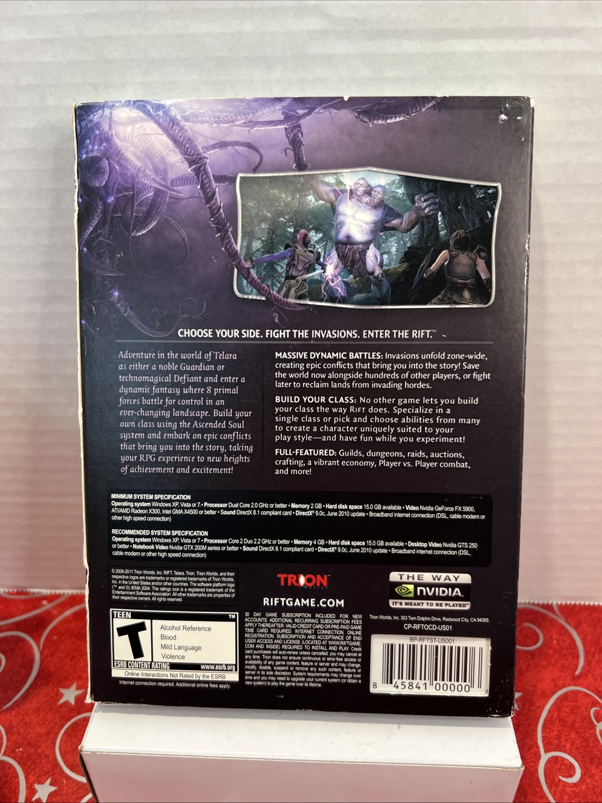 Rift (PC, 2011) Brand New Sealed w/ Slipcover – Fantasy RPG