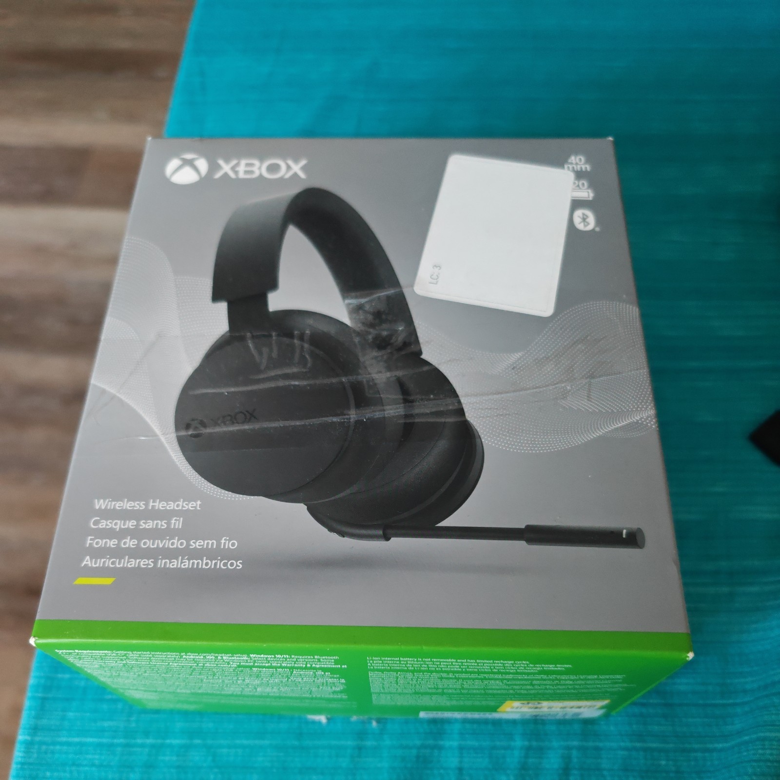 Xbox Wireless Stereo Headset – Xbox One/Series X|S/PC/Android/IOS