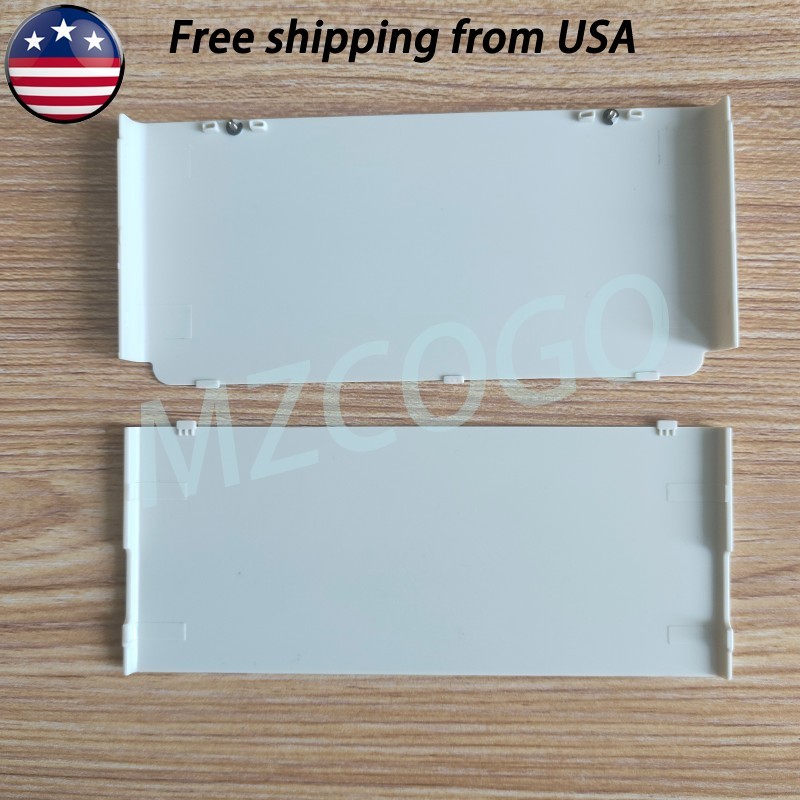 Top + Bottom Plates Cover For NINTENDO NEW 3DS Mario 1 UP Green Mushroom BRAND