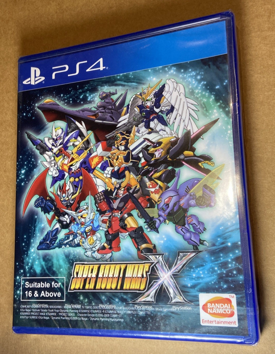 Super Robot Wars X for Sony Playstation 4 PS4, English Cover, Asia