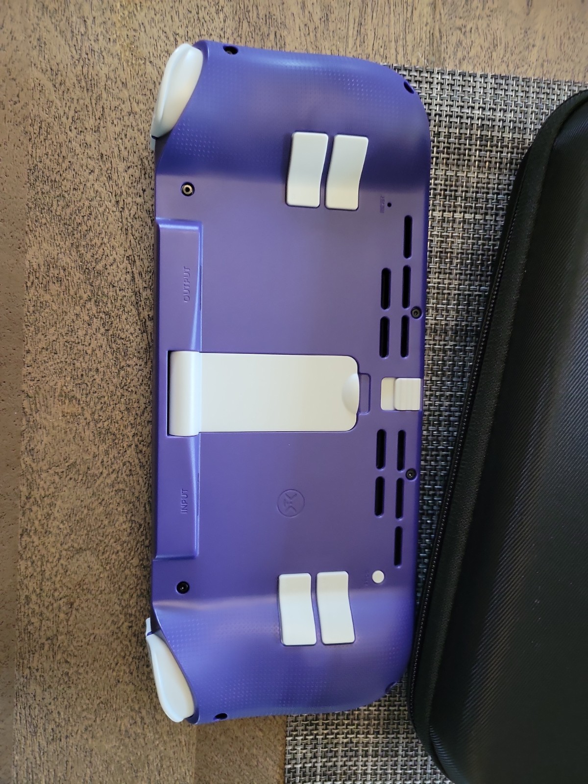 CRKD Nitro Deck Nintendo Switch Travel Case Purple Hard Shell Kickstand CK3210