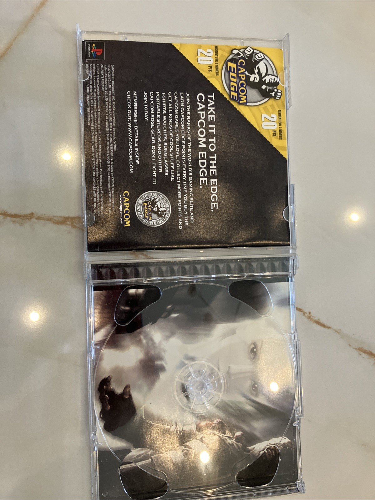 Resident Evil 3: Nemesis PS1 CIB w/ Dino Crisis Demo Manual & Reg Card Tested