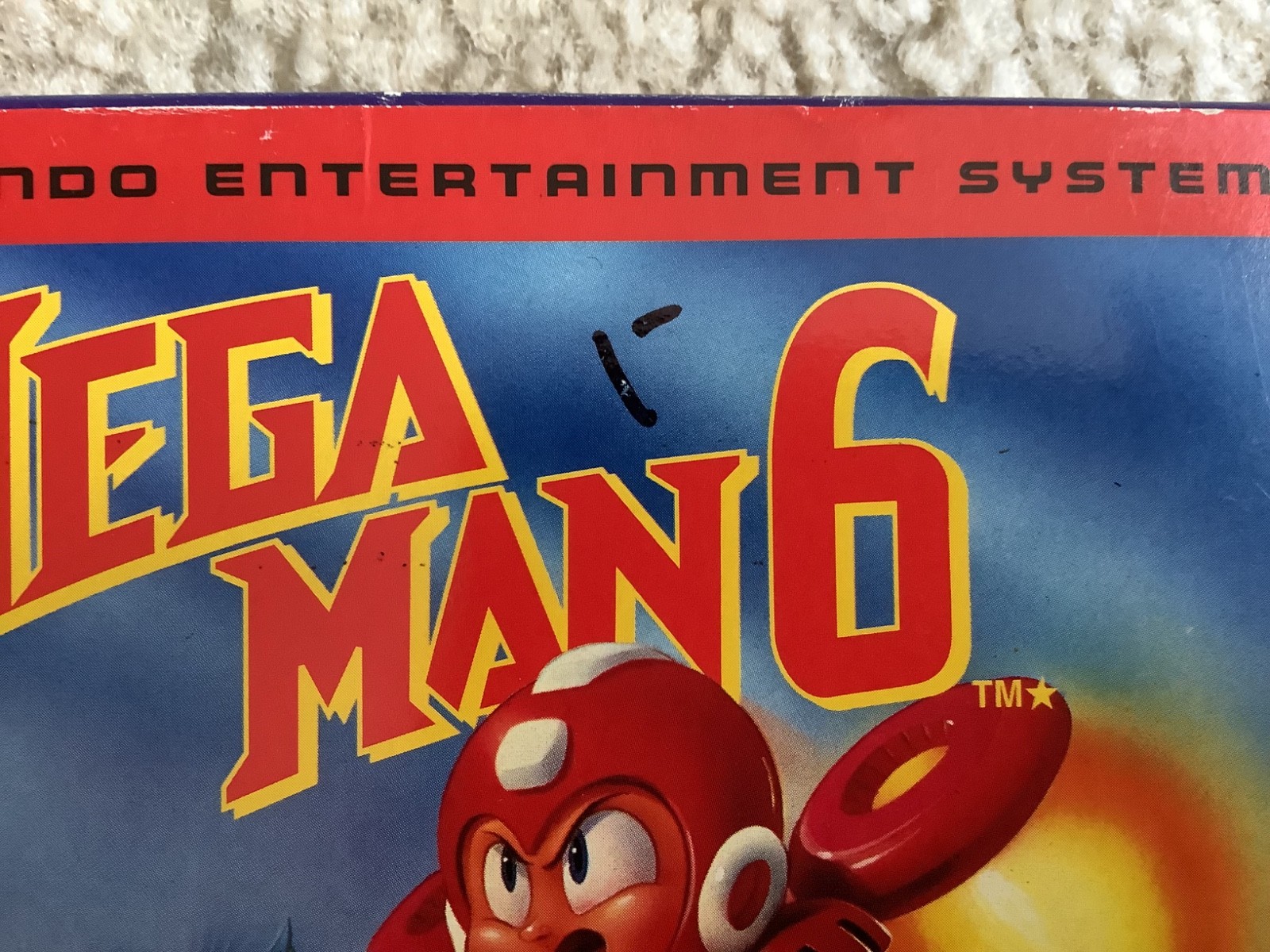 Mega Man 6 ( NES Capcom 1994) CIB Very Good Working Condition