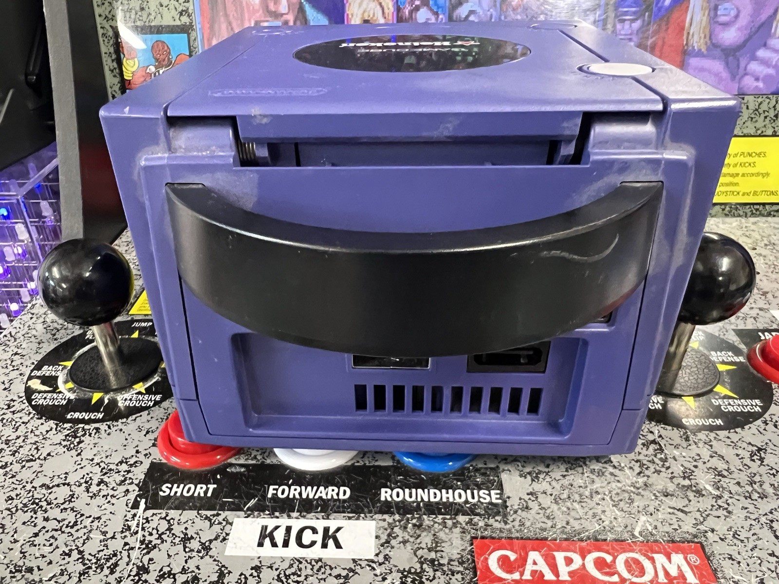 2002 Nintendo Heineken GameCube Indigo Purple Console Limited to 50 Promo