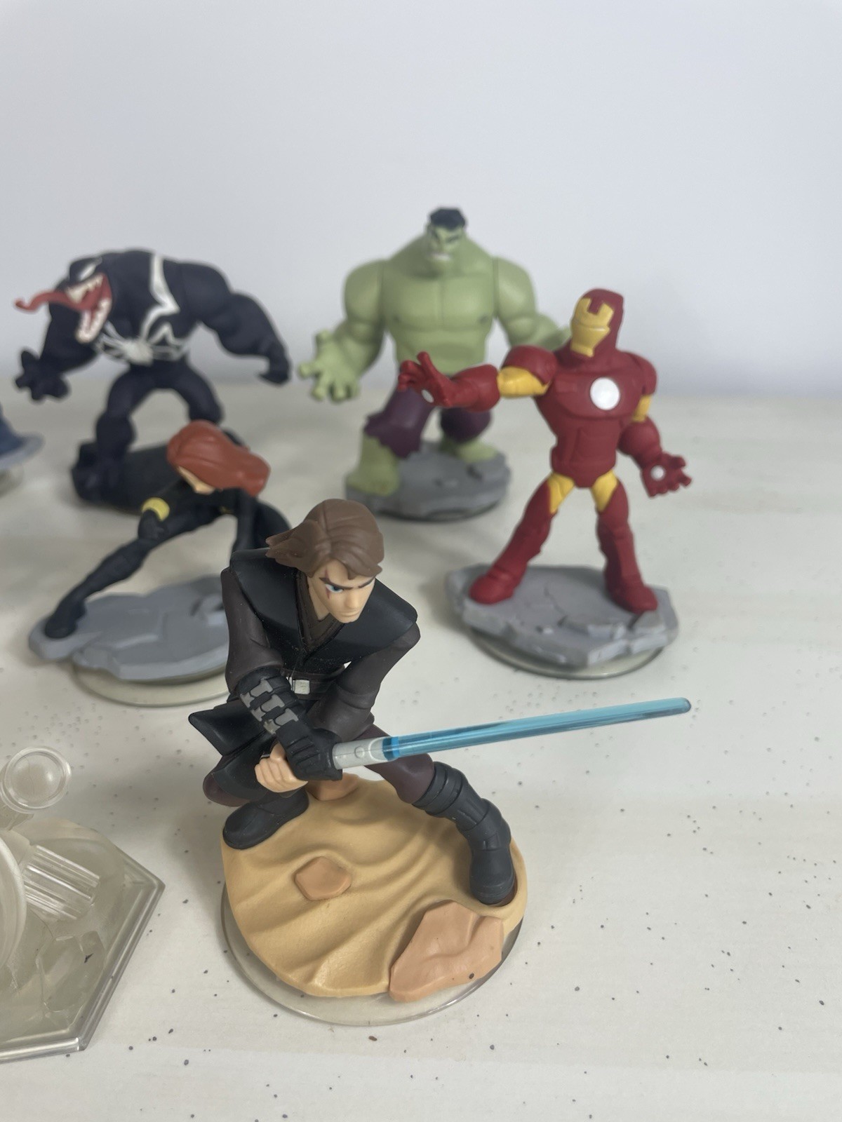 Disney Infinity Marvel & Star Wars Figure Lot Of 11