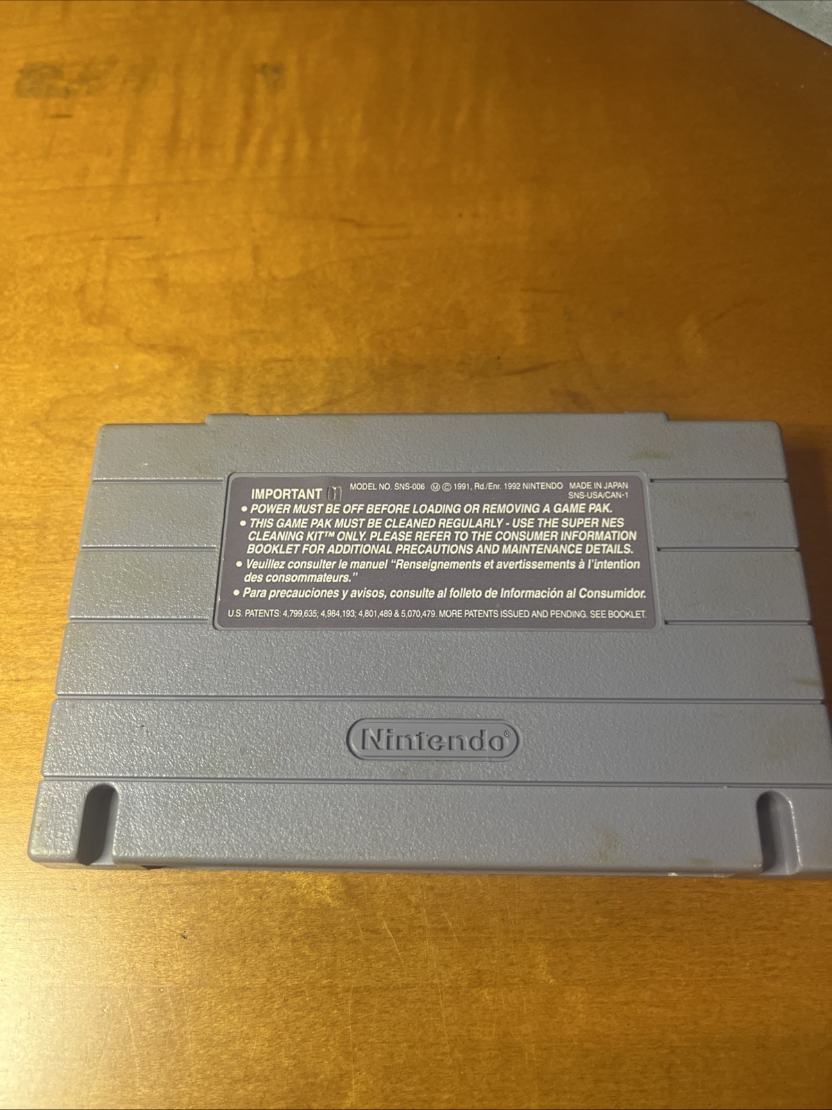 Dennis the Menace (Super Nintendo, SNES) Cleaned Tested Working