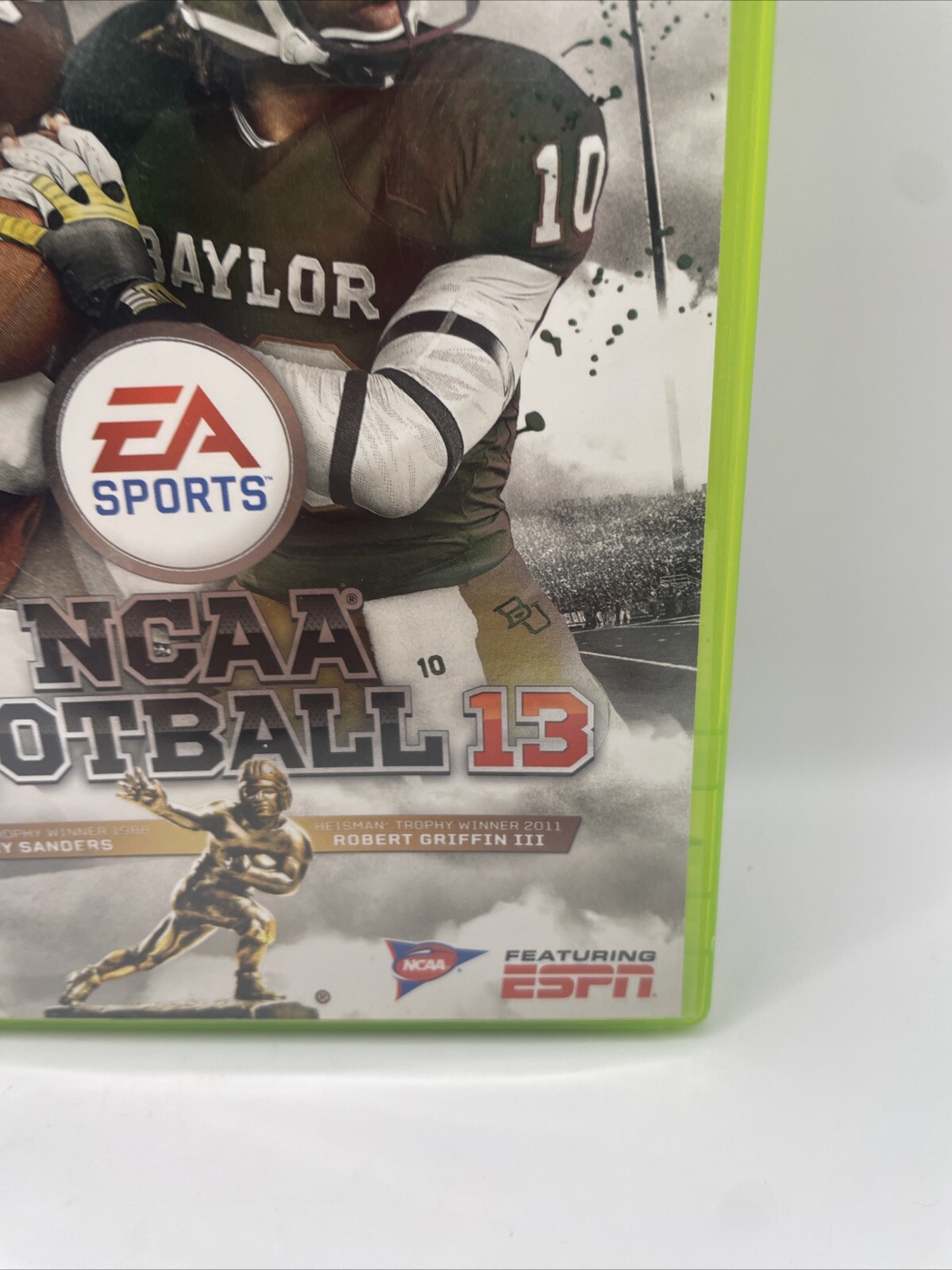 NCAA Football 13 (Microsoft Xbox 360, 2012) – Complete with Inserts – TESTED