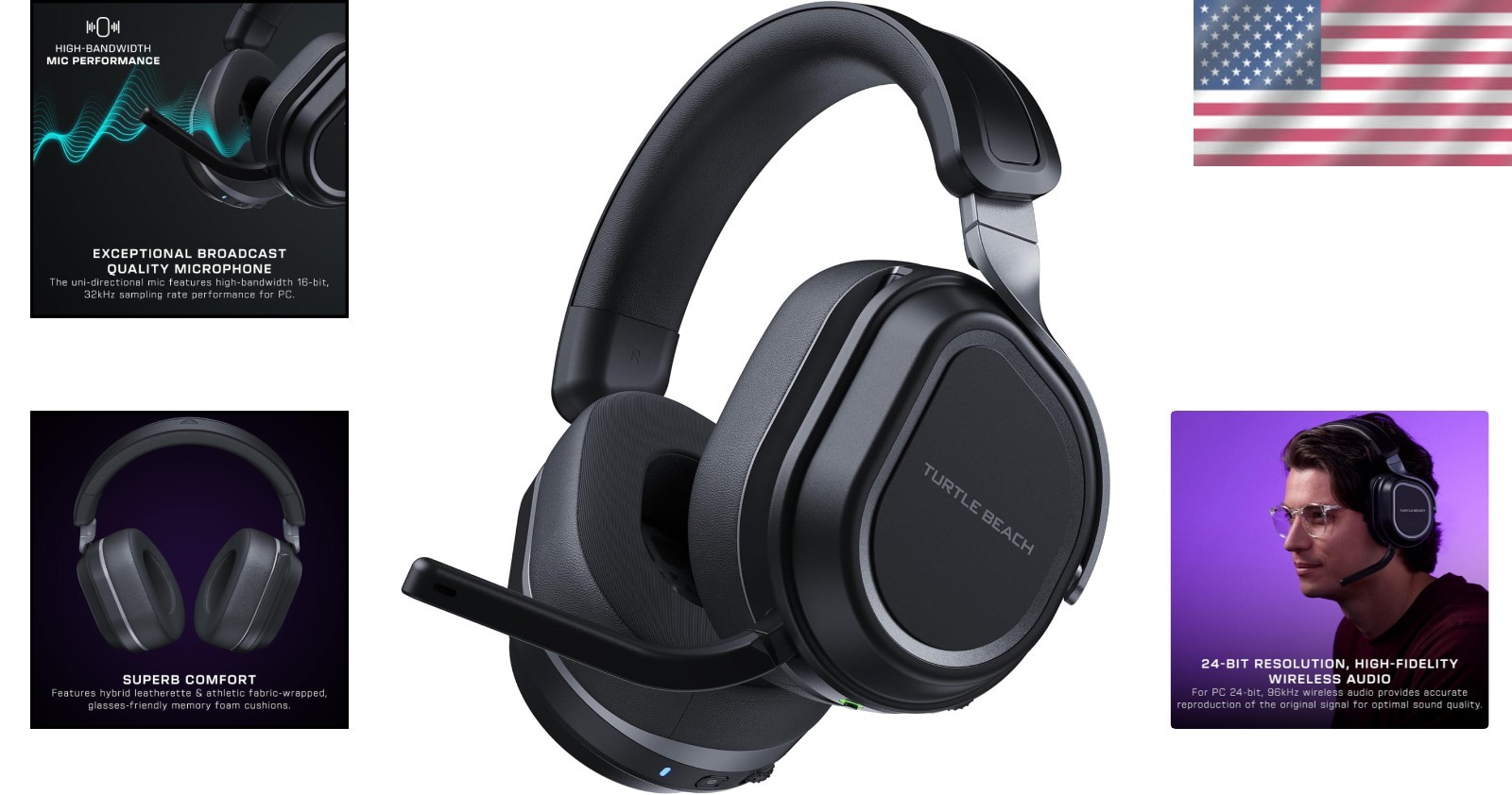 High-Fidelity Stealth 700 Gen 3 Gaming Headset – 80-Hour Battery & Bluetooth 5.2