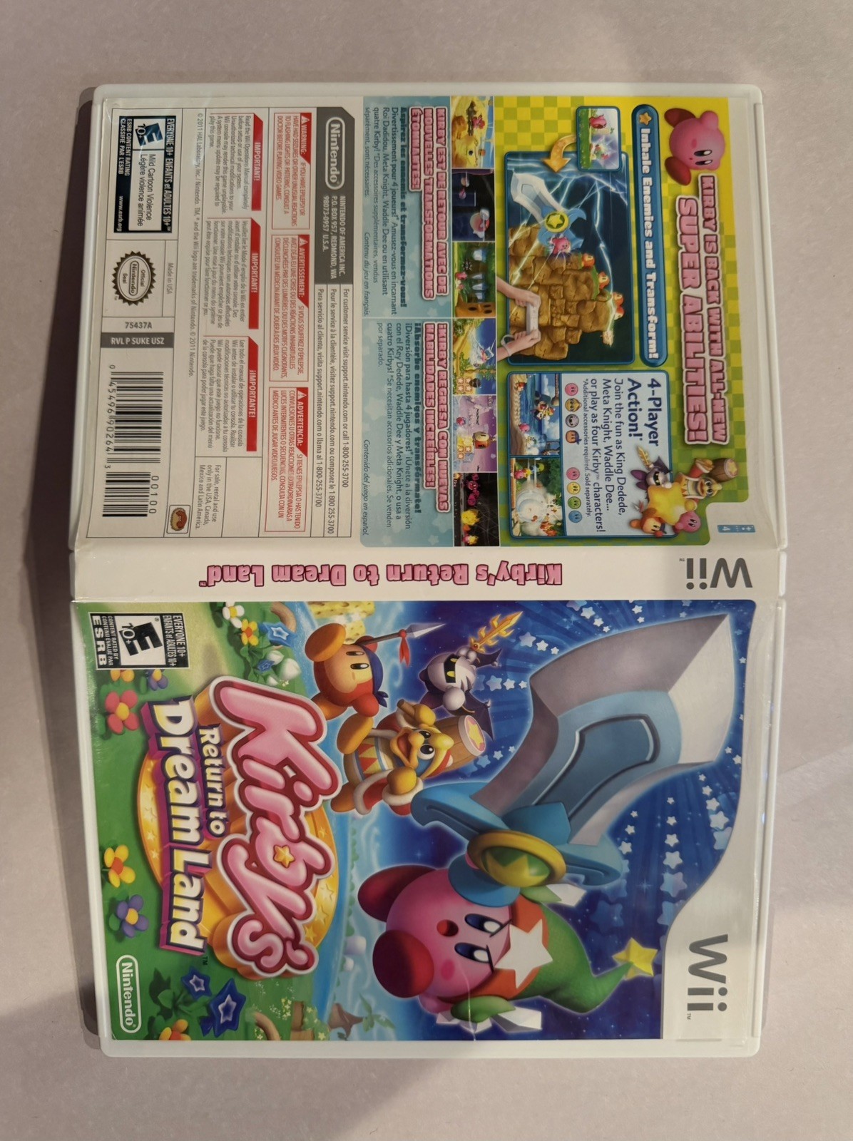 Kirby’s Return to Dream Land; Boxed (Nintendo Wii, 2011)