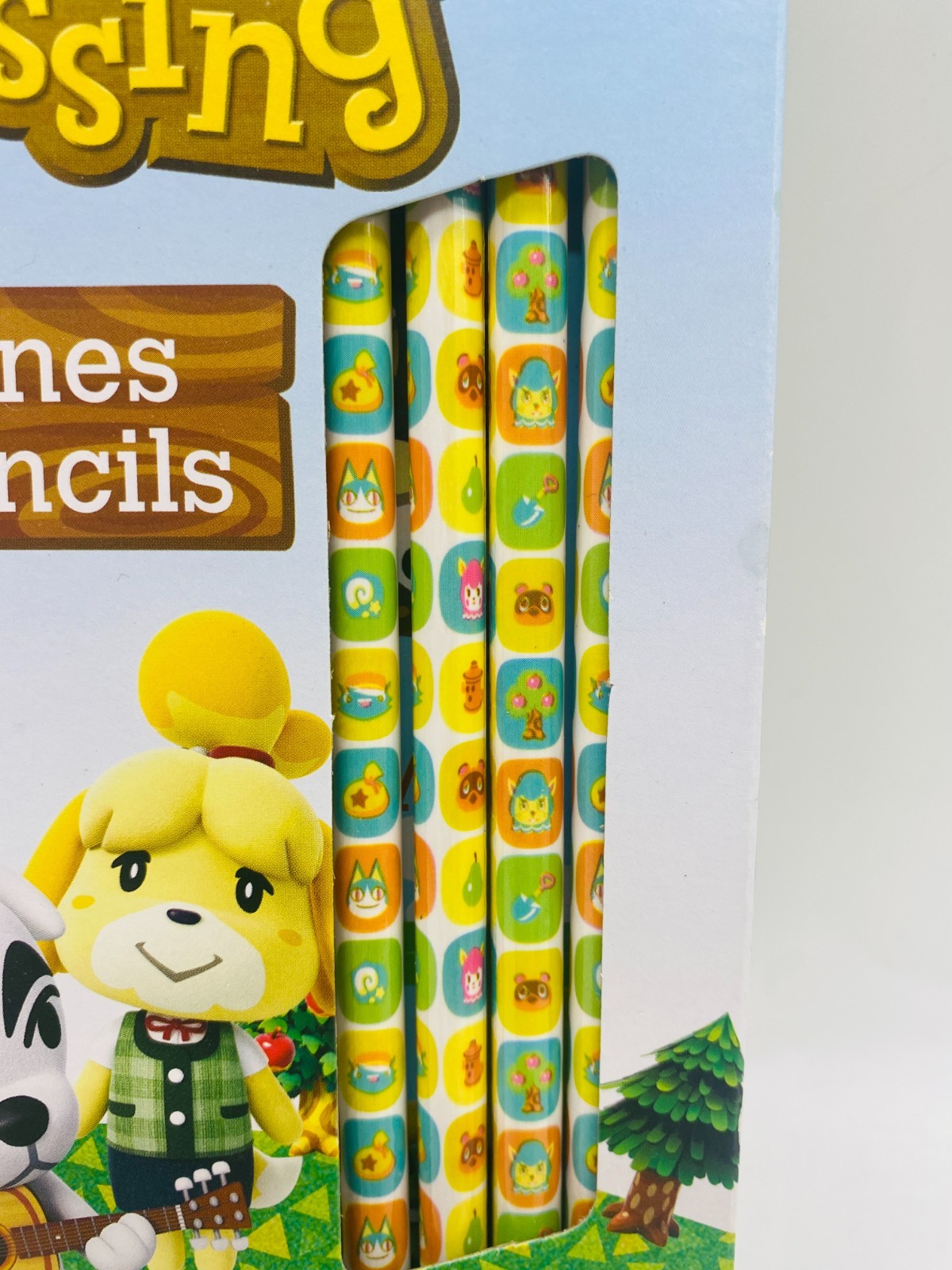 VERY RARE Animal Crossing 16 Count Pencil Valentine Collector Box NEW Open box