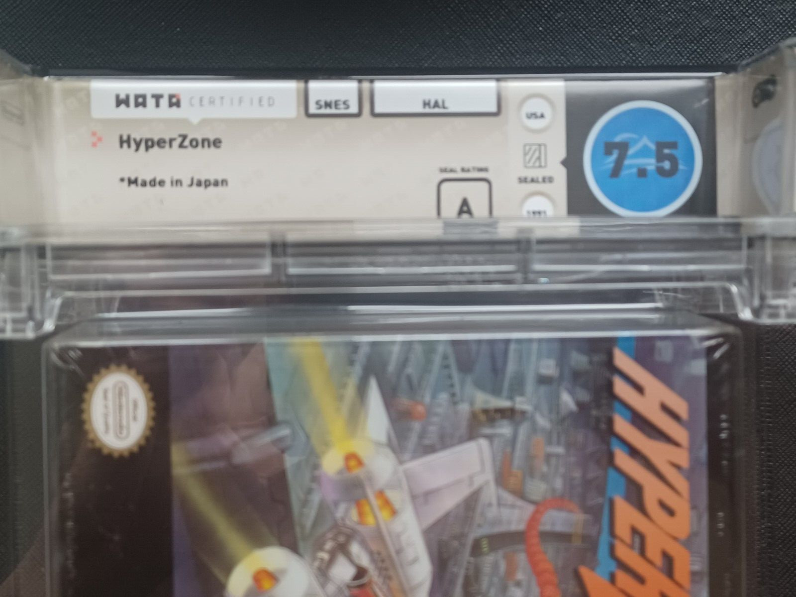 HyperZone (Super Nintendo) SNES WATA 7.5 – A – Sealed
