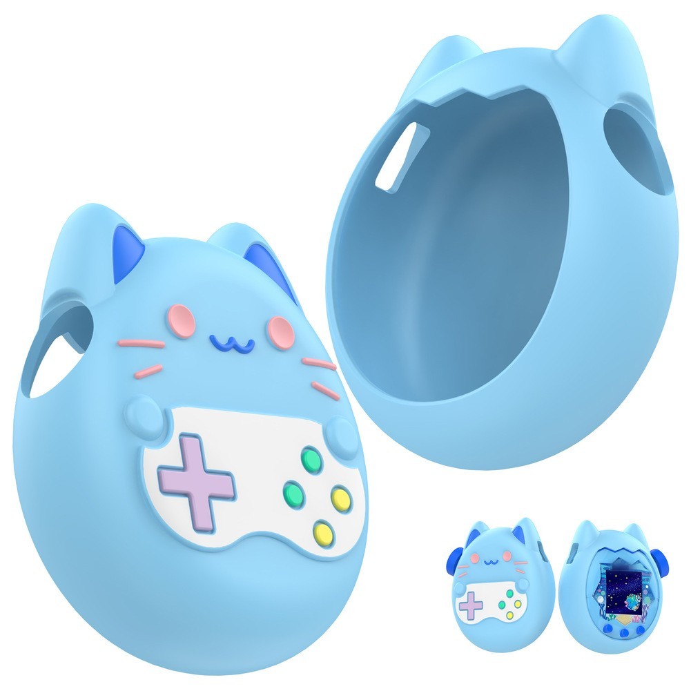 Silicone Protective Case Compatible with For Tamagotchi Paradise with Lanyard
