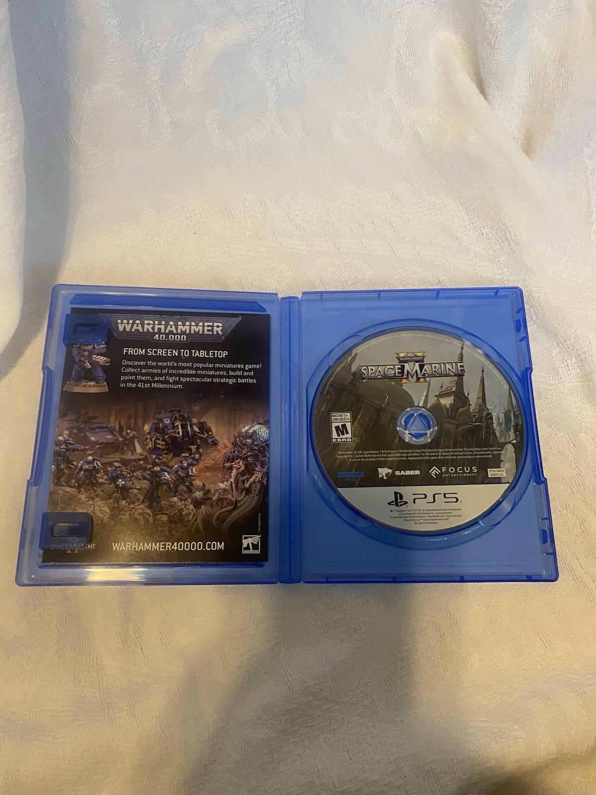 Warhammer 40,000 Space Marine 2 PS5 Tested and works!
